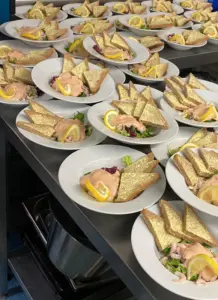 Northamptonshire wedding food